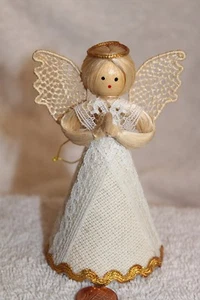 .Vintage angel ornament 4" tall - Picture 1 of 2