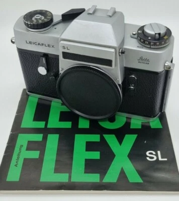 Leica Leitz Wetzlar Leicaflex SL Gehäuse Chrom Body SLR Kamera analog - Bild 1 von 4