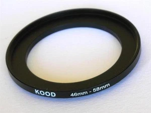 STEP UP ADAPTER 46MM-58MM STEPPING RING 46MM TO 58MM 46-58 FILTER ADAPTER - Picture 1 of 1