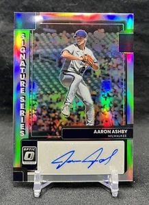 2022 Donruss Signature Series #40 Aaron Ashby - Picture 1 of 3
