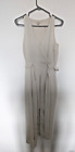 River Island Cream/beige Dress With Overlay - Size 12