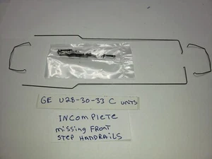 U28C AS IS INCOMPLETE HANDRAILS STANCHIONS SET HO Athearn GE U28C ,U30C, U33C - Picture 1 of 8
