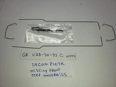 U28C AS IS INCOMPLETE HANDRAILS STANCHIONS SET HO Athearn GE U28C ,U30C, U33C - Image 1 of 4