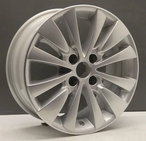 CITROEN C4 GRAND PICASSO SILVER 16" ALLOY WHEEL RIM 7J OEM 9683593280 GENUINE X1 - Picture 1 of 13