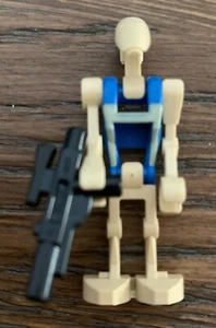 LEGO Star Wars Minifigure - Blue Pilot Battle Droid - Picture 1 of 1