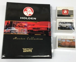 HOLDEN TRADING CARD MASTER COLLECTION SERIES 1 + 2 + 3 BASE SET + ALBUM + PAGES - Picture 1 of 5