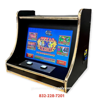 (NEW) Texas Keno Heart Bonus Counter Top with Wide 22" Touch Screen - Image 1 of 2