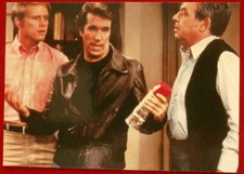 HAPPY DAYS - Card #35 - Recommended by The Fonz - Duocards 1998