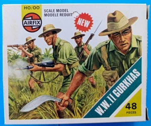 Airfix -COLLECTIBLE STRIP-BOX SERIE ON SPRUES - S54 WWII Nepal Gurkhas - Imagen 1 de 2