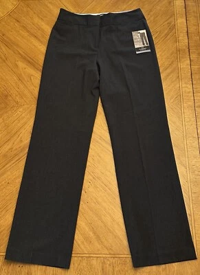 Liz Claiborne Pants Women’s Size 2P Petite Dark Gray Career Audra Classic Slacks - Image 1 of 4