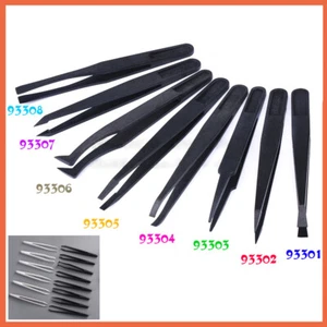 Tweezer anti-static Plastic Tweezers Pickup repair tool for sensitive components - Picture 1 of 19