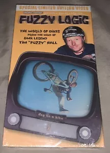 Fuzzy Logic DOG ON A BIKE VHS BMX Legend Tim Fuzzy Hall NEW SEALED Old School - Picture 1 of 2