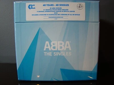 ABBA 40 Years - 40 Singles  7" Vinyl Boxset 2014 - Image 1 of 4