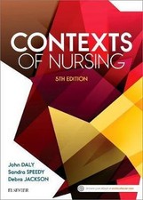 NEW Contexts of Nursing By DALY Paperback Free Shipping