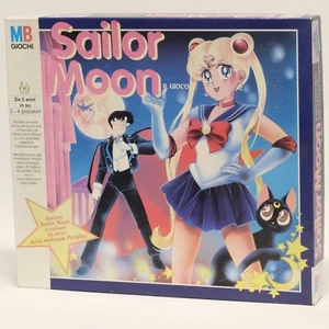 MB Spiele 1992 Sailor Moon das Brettspiel unvollständig eine Münze fehlt - Bild 1 von 4