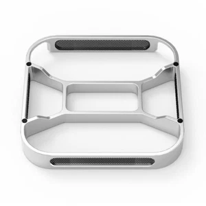 For Mac mini Desktop Stand for Mac Mini M4 2024 Heat Dissipation Aluminum Mount - Afbeelding 1 van 18