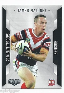 2014 NRL Elite Base Card (122) James MALONEY Roosters - Picture 1 of 1