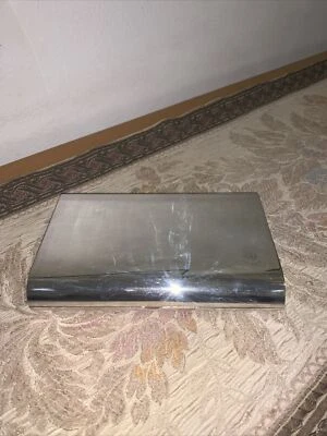 SCATOLA CARTE DA GIOCO DAL NEGRO In Silver Plated - Immagine 1 di 4