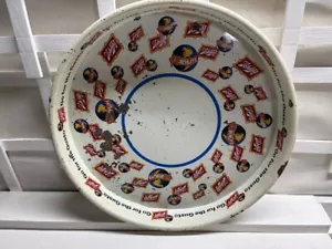 Vintage Schlitz Brewing Co Beer Tray Metal Serving Tray Platter Many Logos- 13" - Picture 1 of 6