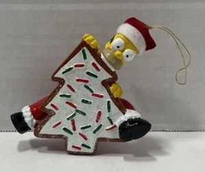 Kurt Adler Simpsons Navidad Adorno Homero Morder Árbol Galleta 2004 - Imagen 1 de 10