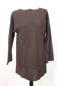 Ronaldus Shamask 1 Brown 100% Wool Long Tunic Top - Picture 1 of 10