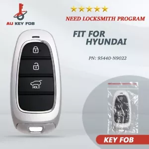 Keyless Remote Car Key Fob For 95440-N9022 Hyundai Tucson 2022 Smart 3 Buttons - Picture 1 of 5