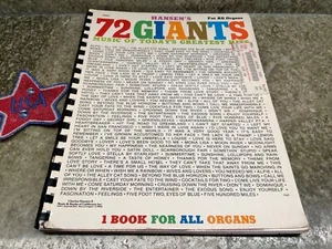 Hansen's 72 Gigantes Populares Tocar por Tocar Acordes Piano Órgano Guitarra Encuadernado en Espiral - Imagen 1 de 4