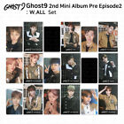 Ghost9 2ème mini album pré-épisode 2 carte photographique murale narration carte photocotte KPOP