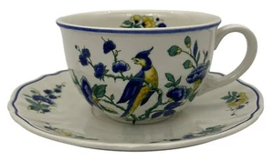 Villeroy & Boch Phoenix Blau Breakfast Cup & Saucer - Foto 1 di 4