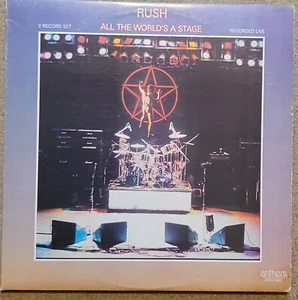 RUSH - ALL THE WORLD'S A STAGE (VINYL ALBUM) - Picture 1 of 7
