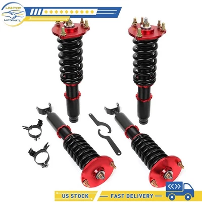 Coilover Suspension Kit For  Honda Prelude 1992-2001 Strut Adjustable Height - Image 1 of 4