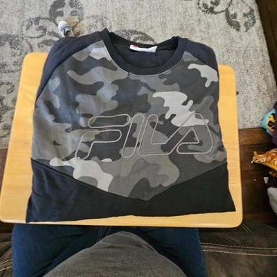 FILA heavy sweat shirt w/ pockets NWT - Image 1 of 4