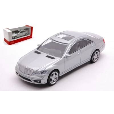 MERCEDES S63 AMG SILVER 1:43 Rastar Auto Stradali Modellino Nuovo - Immagine 1 di 3