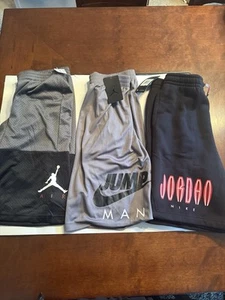 Jordan Boys’ Shorts XL New Jumpman (13-15 Years) 3 Pairs Bundle - Picture 1 of 9