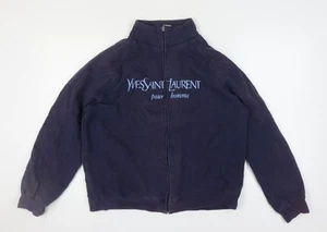 Yves Saint Laurent Sweatshirt Herren Blau XL Full Zip - Bild 1 von 12