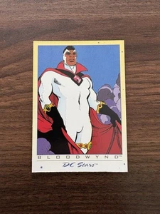 1994 DC Comics Universe Stars #14 Bloodwynd Skybox Trading Card NM - Imagen 1 de 4