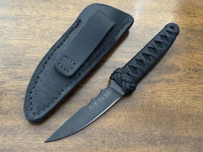 Tubbs Custom Windcutter Tanto Knife Nice Cord Wrapped Handle Japanese Style #940 - Image 1 of 4