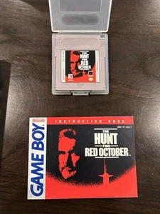 The Hunt For Red October for Nintendo Game Boy - With Manual - Picture 1 of 3