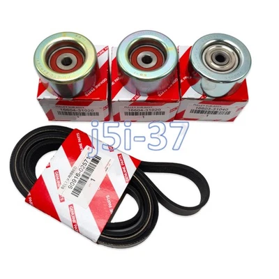 NEW For 2005-2014 Toyota Tacoma V6 4.0L 1GRFE Belt & Idler Pulley Kit USA Foto 1 de 4