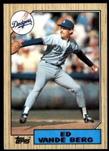 1987 Topps Baseball #717 Ed Vande Berg - Bild 1 von 2