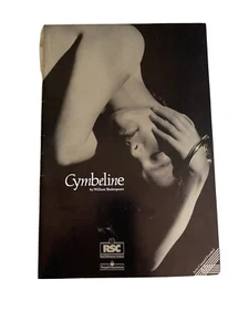 Cymbeline 1989 RSC Theatre Programme Shakespeare Evan Russel Dhobi Oparei - Picture 1 of 12