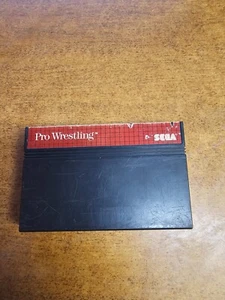 Pro Wrestling (Sega Master, 1986)(TESTED) - Picture 1 of 4