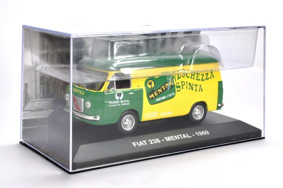 DIE CAST FIAT 238 - MENTAL - 1969  PUBBLICITARI 1/43 [087] - Immagine 1 di 1