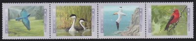 Canada 1997 #1634a Birds of Canada –2 se-tenant strip of 4 - MNH - Image 1 of 4
