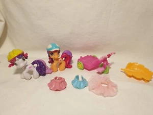 Ponyville 2009 My Little Pony Play Scooter Bike Set Accessories Toys - Picture 1 of 12
