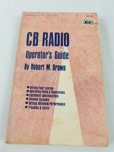 CB Radio Vintage Operators Guide Robert M Brown First Edition 1970 Tab Books - Zdjęcie 1 z 4