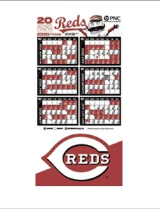 2022 Cincinnati Reds Magnetic Schedule and Car Magnet, 4/12/22 SGA 0422 - Picture 1 of 1