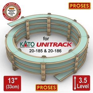 N Helix For KATO 20-185 Double Track 3.5 Level - Height: 33cm/13" - Picture 1 of 7