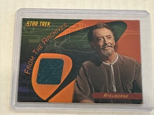 STAR TREK 40TH From The Archives AYELBORNE #C8 COSTUME RELIC 2006 RITTENHOUSE - Picture 1 of 3