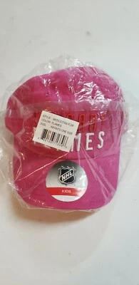Calgary Flames NHL Infantil Sombrero Ajustable Rosa NHL Licencia Mi 1ª Gorra TOTALMENTE NUEVO Foto 1 de 4